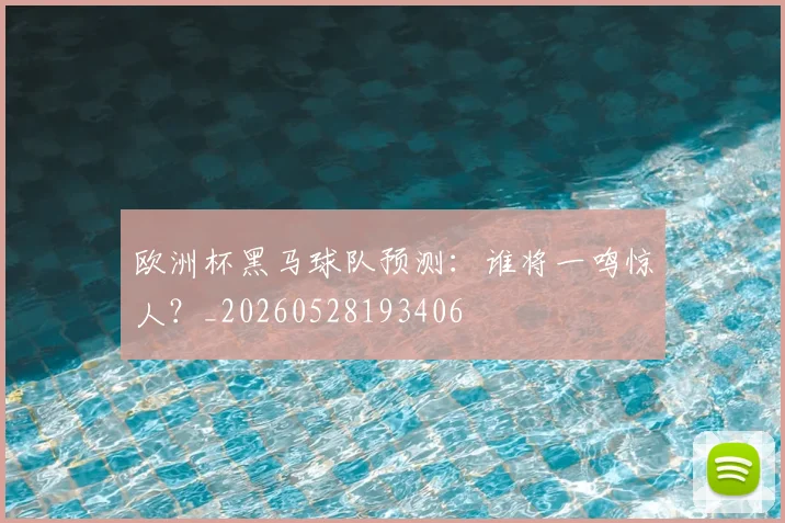 欧洲杯黑马球队预测:谁将一鸣惊人?_20260528193406